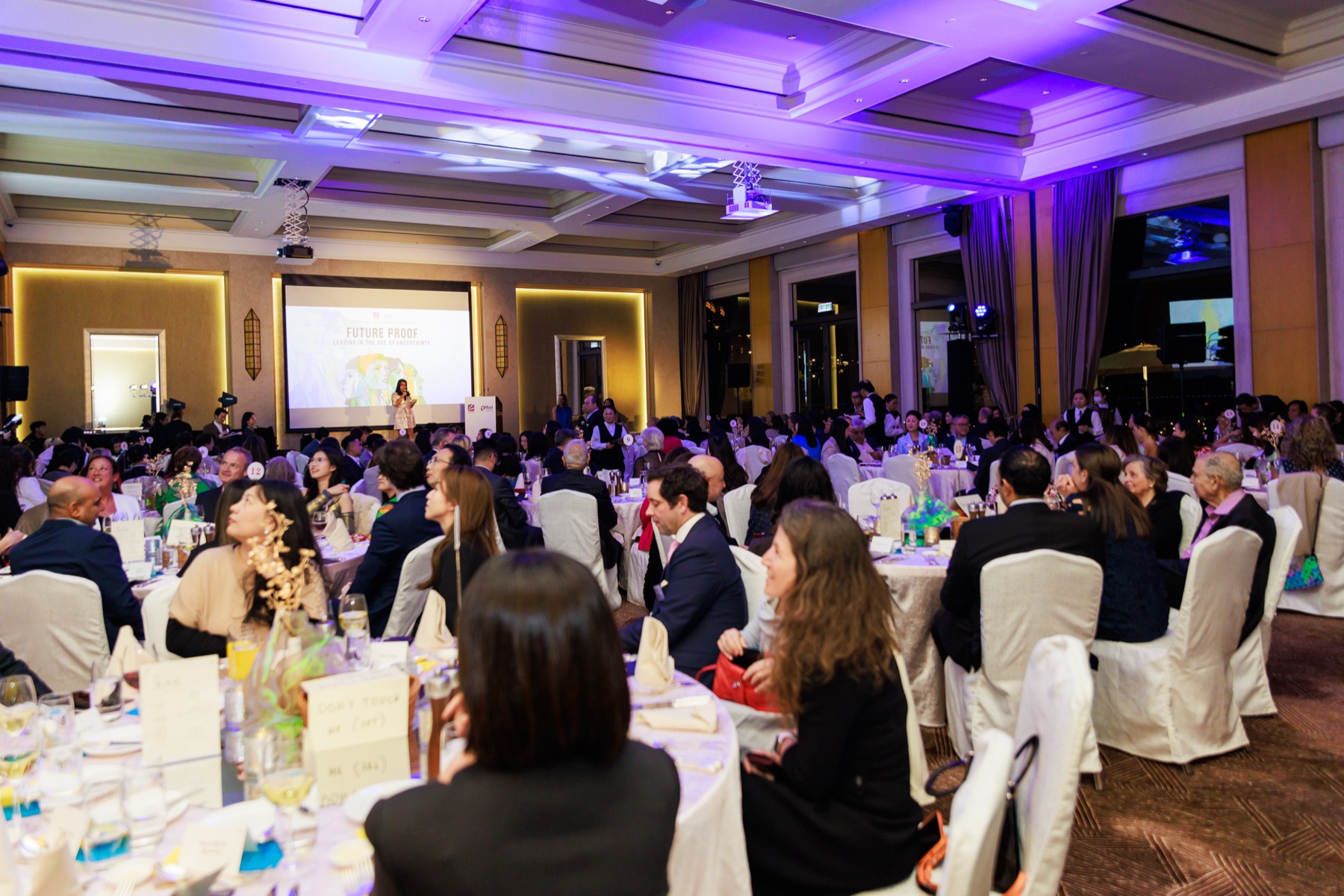The ballroom at the 22nd Women of Influence Awards Gala