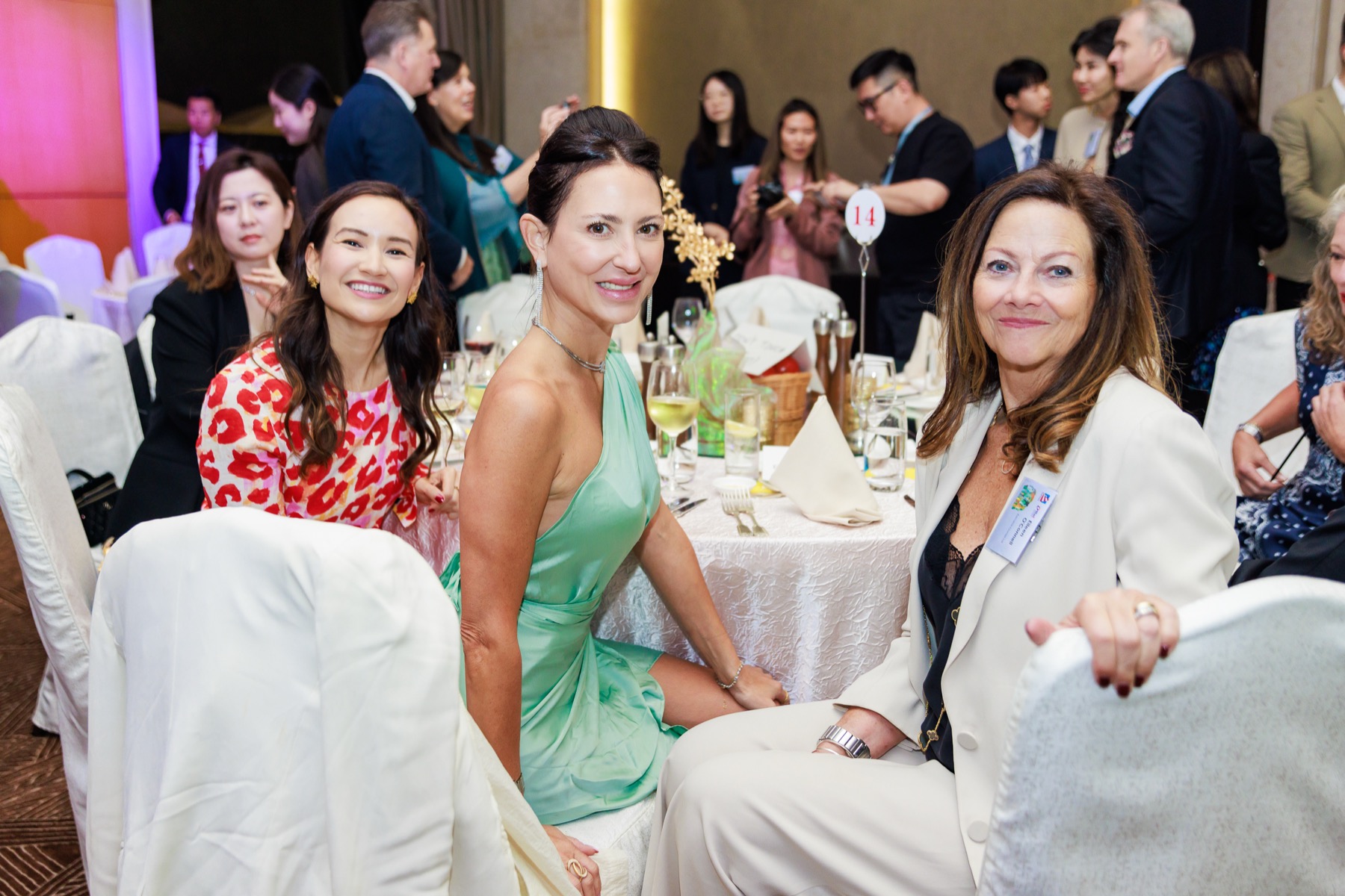 Guests at a table at the 22nd Women of Influence Awards Gala